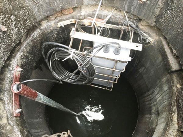 泗洪水位检测井